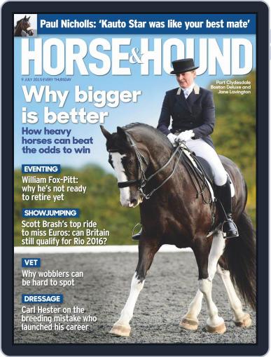 Horse & Hound July 8th, 2015 Digital Back Issue Cover