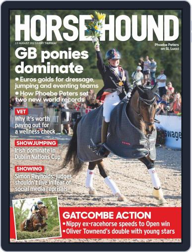Horse & Hound August 13th, 2015 Digital Back Issue Cover