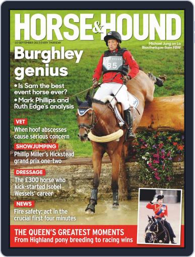 Horse & Hound September 10th, 2015 Digital Back Issue Cover