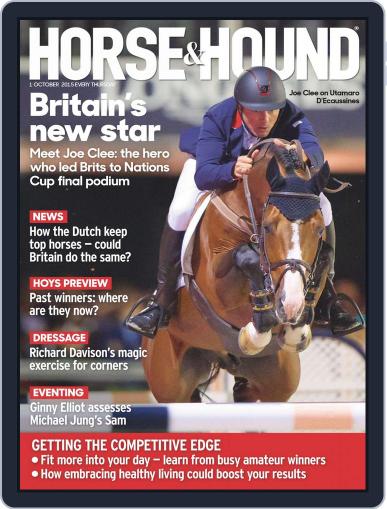 Horse & Hound October 1st, 2015 Digital Back Issue Cover