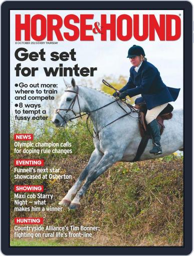 Horse & Hound October 8th, 2015 Digital Back Issue Cover
