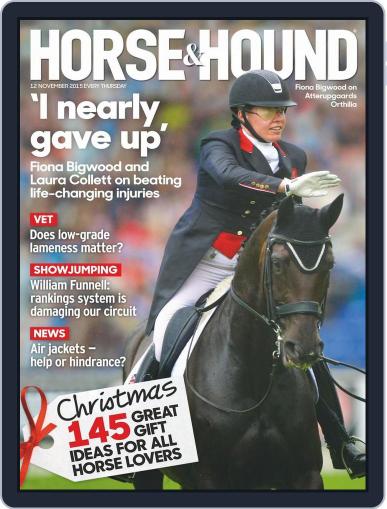 Horse & Hound November 12th, 2015 Digital Back Issue Cover