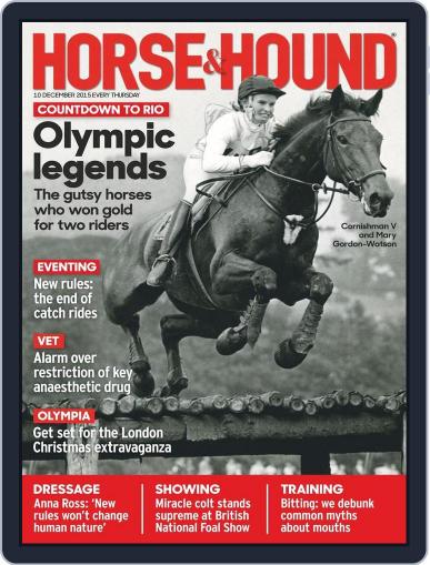 Horse & Hound December 10th, 2015 Digital Back Issue Cover