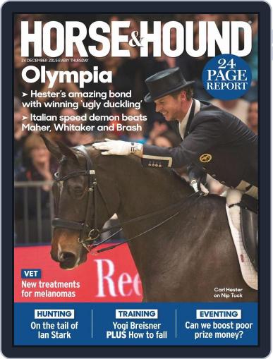 Horse & Hound December 24th, 2015 Digital Back Issue Cover