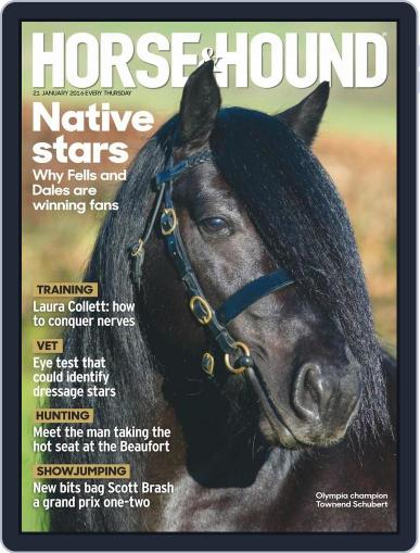 Horse & Hound January 21st, 2016 Digital Back Issue Cover