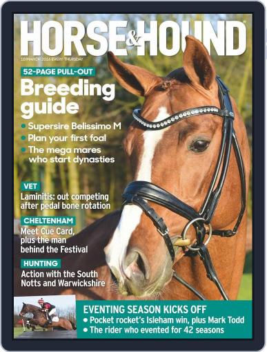 Horse & Hound March 10th, 2016 Digital Back Issue Cover