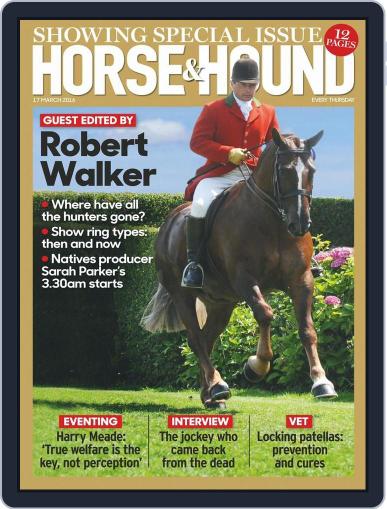 Horse & Hound March 17th, 2016 Digital Back Issue Cover