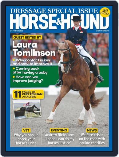 Horse & Hound March 24th, 2016 Digital Back Issue Cover