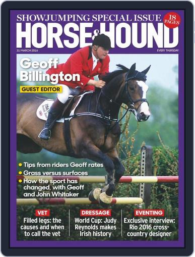 Horse & Hound March 31st, 2016 Digital Back Issue Cover
