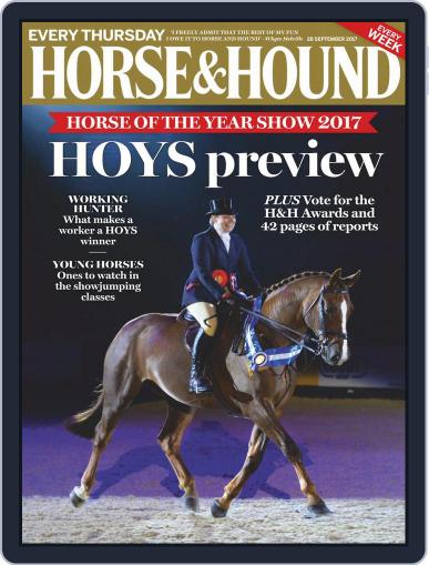 Horse & Hound September 28th, 2017 Digital Back Issue Cover
