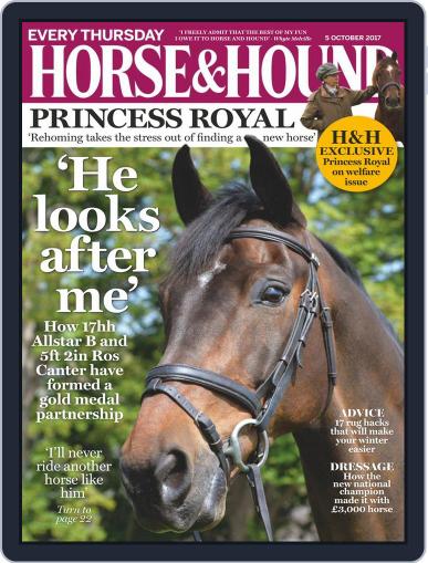 Horse & Hound October 5th, 2017 Digital Back Issue Cover