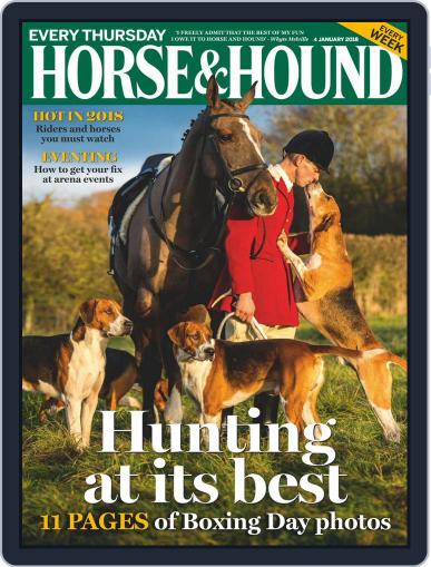 Horse & Hound January 4th, 2018 Digital Back Issue Cover