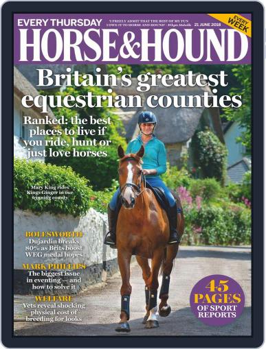 Horse & Hound June 21st, 2018 Digital Back Issue Cover