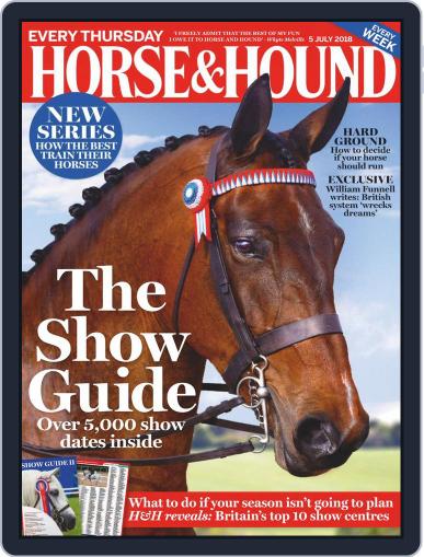 Horse & Hound July 5th, 2018 Digital Back Issue Cover
