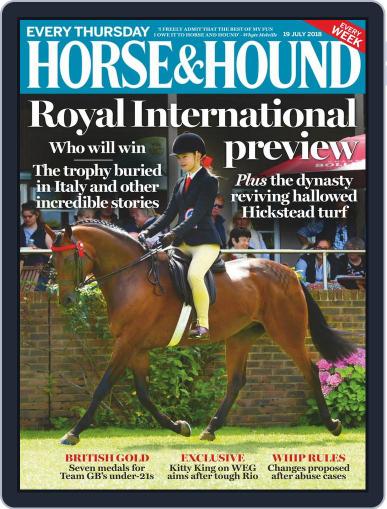 Horse & Hound July 19th, 2018 Digital Back Issue Cover