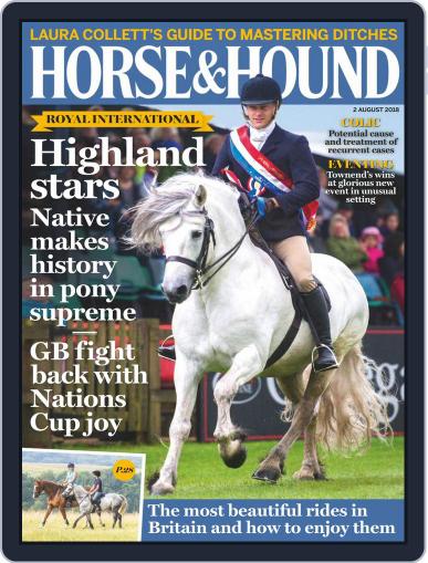 Horse & Hound August 2nd, 2018 Digital Back Issue Cover