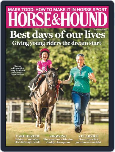 Horse & Hound August 16th, 2018 Digital Back Issue Cover
