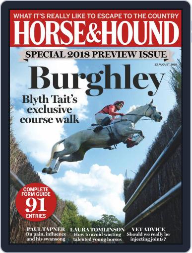 Horse & Hound August 23rd, 2018 Digital Back Issue Cover