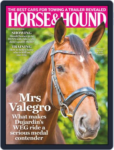 Horse & Hound September 13th, 2018 Digital Back Issue Cover