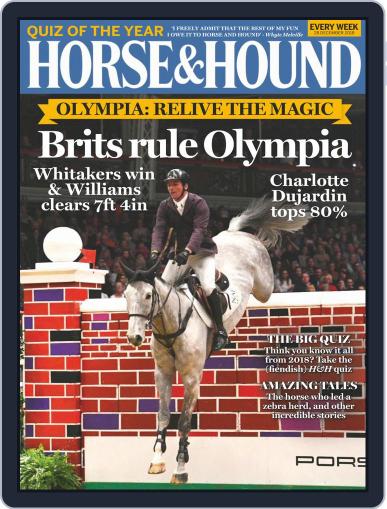 Horse & Hound December 28th, 2018 Digital Back Issue Cover