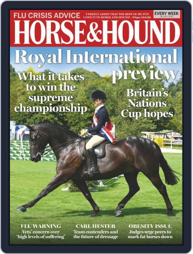 Horse & Hound July 18th, 2019 Digital Back Issue Cover