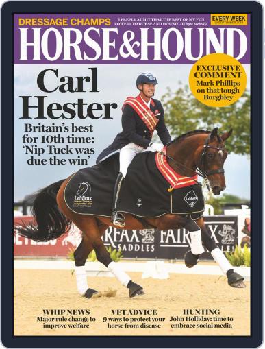 Horse & Hound September 19th, 2019 Digital Back Issue Cover