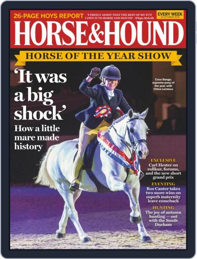 Horse & Hound October 10th, 2019 Digital Back Issue Cover