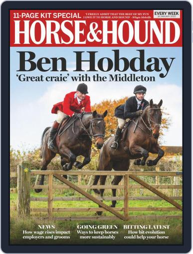 Horse & Hound January 16th, 2020 Digital Back Issue Cover