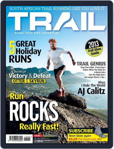 TRAIL South Africa December 28th, 2012 Digital Back Issue Cover