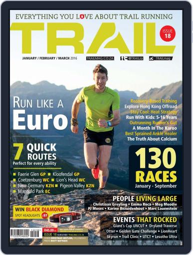 TRAIL South Africa January 1st, 2016 Digital Back Issue Cover