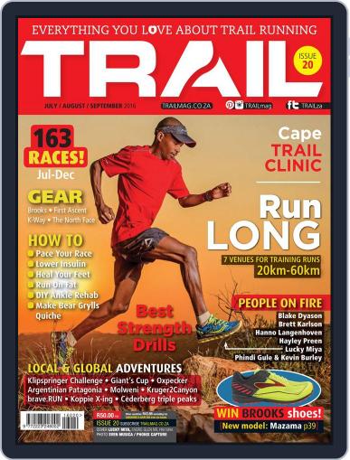TRAIL South Africa July 1st, 2016 Digital Back Issue Cover