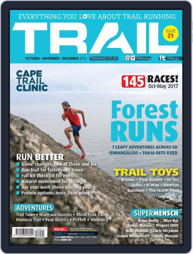 TRAIL South Africa October 1st, 2016 Digital Back Issue Cover