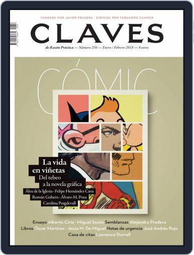 Claves De La Razón Práctica January 1st, 2018 Digital Back Issue Cover