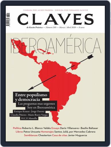 Claves De La Razón Práctica March 1st, 2020 Digital Back Issue Cover