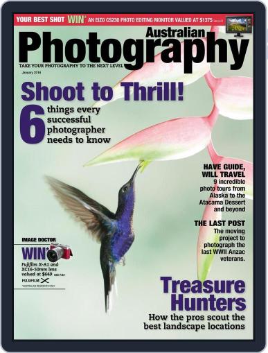 Australian Photography December 16th, 2015 Digital Back Issue Cover