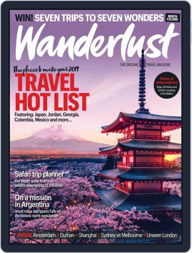 Wanderlust December 1st, 2018 Digital Back Issue Cover