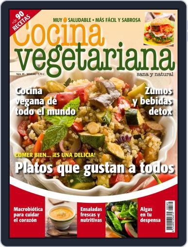 Cocina Vegetariana July 25th, 2017 Digital Back Issue Cover