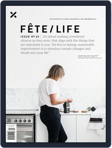 Fête September 19th, 2017 Digital Back Issue Cover