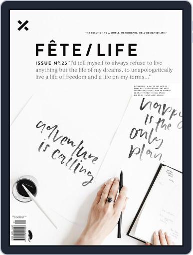 Fête February 21st, 2018 Digital Back Issue Cover