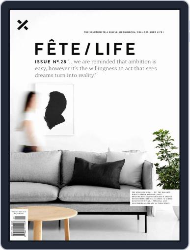 Fête September 5th, 2018 Digital Back Issue Cover