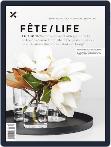 Fête December 28th, 2018 Digital Back Issue Cover