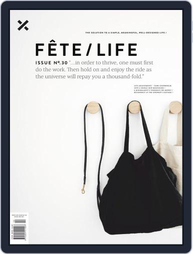 Fête March 26th, 2019 Digital Back Issue Cover