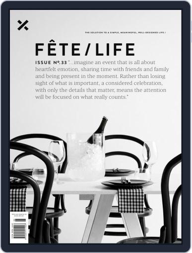 Fête October 16th, 2019 Digital Back Issue Cover