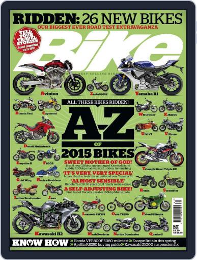 BIKE United Kingdom March 24th, 2015 Digital Back Issue Cover