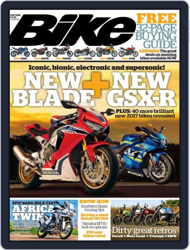 BIKE United Kingdom December 1st, 2016 Digital Back Issue Cover