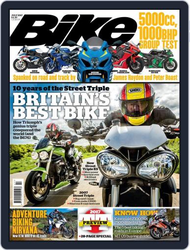 BIKE United Kingdom July 1st, 2017 Digital Back Issue Cover