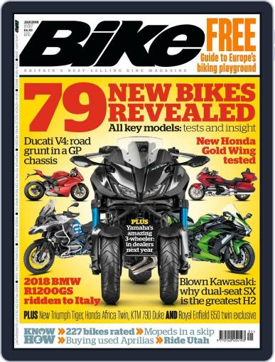 BIKE United Kingdom January 1st, 2018 Digital Back Issue Cover