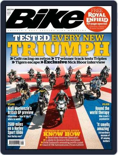 BIKE United Kingdom September 1st, 2018 Digital Back Issue Cover