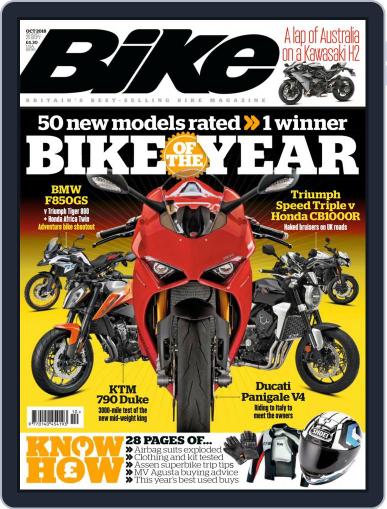 BIKE United Kingdom October 1st, 2018 Digital Back Issue Cover