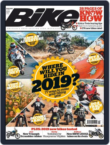 BIKE United Kingdom March 1st, 2019 Digital Back Issue Cover